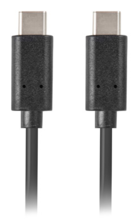 Lanberg CA-CMCM-10CU-0005-BK cable USB USB 2.0 0,5 m USB C Negro