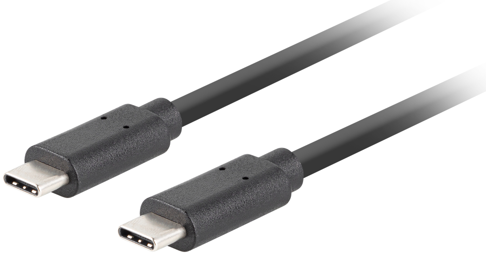 Lanberg CA-CMCM-32CU-0010-BK cable USB USB 3.2 Gen 2 (3.1 Gen 2) 1 m USB C Negro