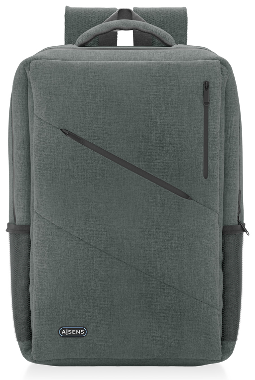 AISENS ASBG-BP085-GR maletines para portátil 39,6 cm (15.6")