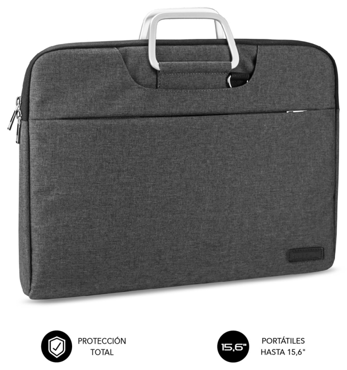 SUBBLIM Funda Ordenador Business Laptop Sleeve 15,6" Grey