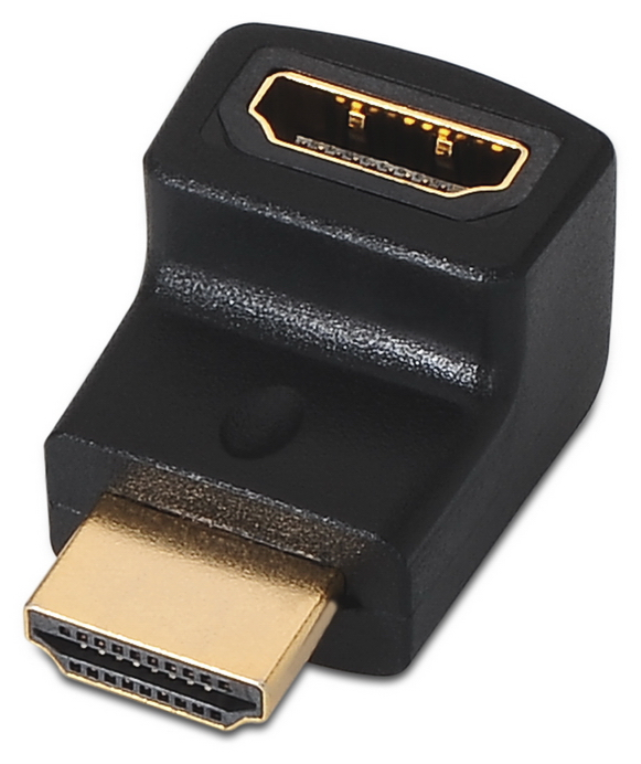 AISENS A121-0124 cambiador de género para cable HDMI Negro