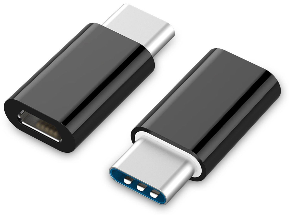 Gembird A-USB2-CMmF-01 USB Type-C Micro USB Negro