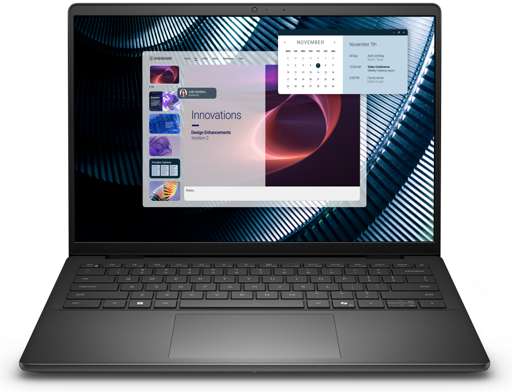 DELL Pro 14 Essential PV14250 Intel Core 7 150U Portátil 35,6 cm (14") Full HD+ 16 GB DDR5-SDRAM 512 GB SSD Wi-Fi 6 (802.11ax) Windows 11 Pro Negro Español