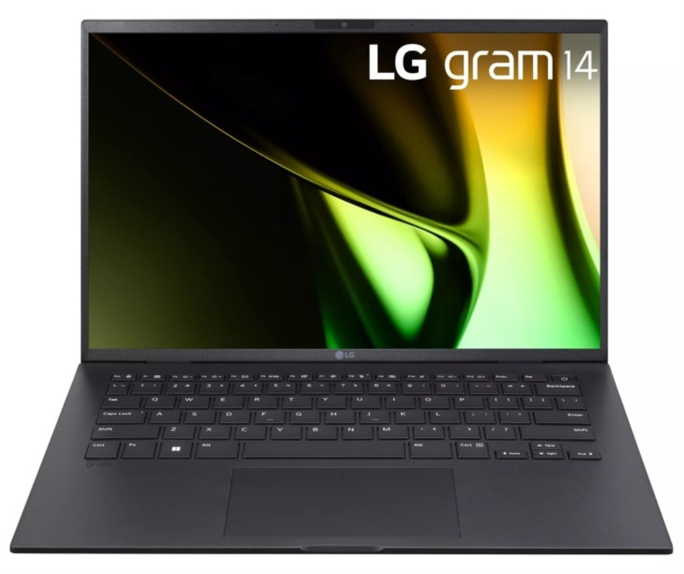 LG Gram 14" Intel Core Ultra 5 115U Portátil 35,6 cm (14") WUXGA 16 GB LPDDR5x-SDRAM 512 GB SSD Wi-Fi 6E (802.11ax) Windows 11 Home Negro