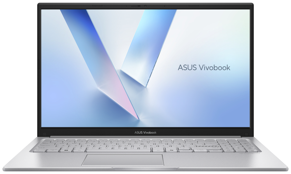 ASUS Vivobook 15 X1504MA-BQ221 - Ordenador Portátil 15.6" Full HD (Intel Core 7 350, 16GB RAM, 512GB SSD, Graphics, Sin Sistema Operativo) Plata Fría - Teclado QWERTY español