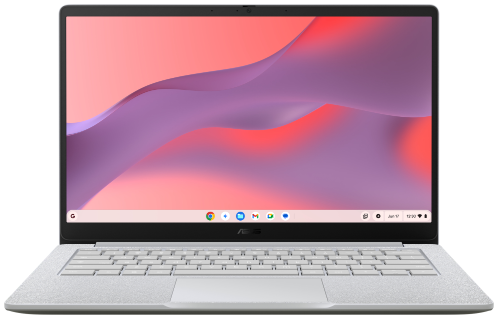 ASUS Chromebook CM14 CM1405CM4A-S60135 - Ordenador Portátil 14" Full HD (MediaTek Kompanio 540, 4GB RAM, 128GB eMMC, ARM Mali-G57 MC2, ChromeOS) Gris Puro - Teclado QWERTY español