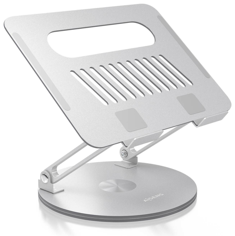 AISENS LPS4SXL-247 soporte para ordenador portátil Soporte para ordenador portátil y tableta Aluminio 43,2 cm (17")