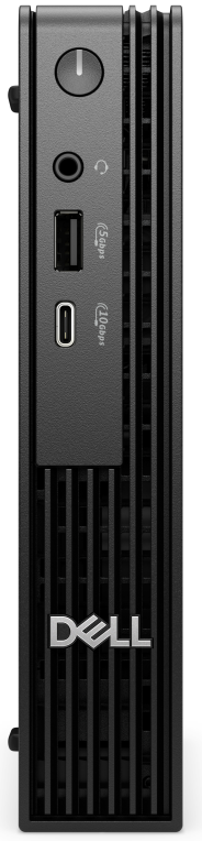 DELL Pro QCM1250 Intel® Core™ i3 i3-14100T 8 GB DDR5-SDRAM 512 GB SSD Windows 11 Pro Micro PC Mini PC Negro