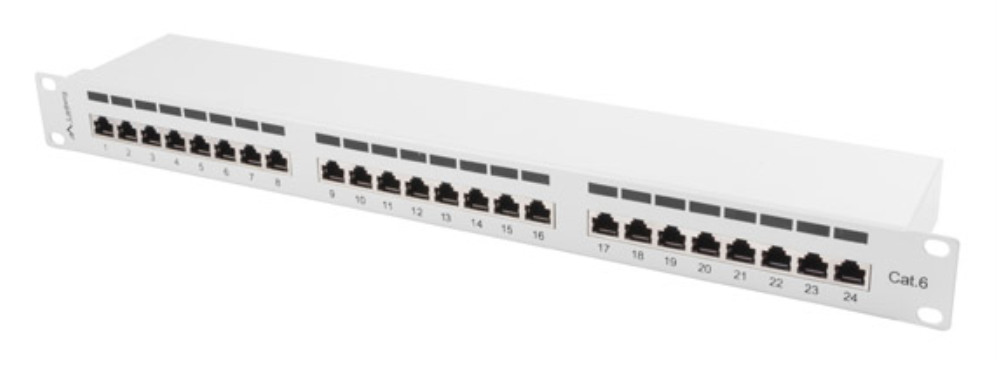 Lanberg PPS6-1024-S panel de parcheo 1U