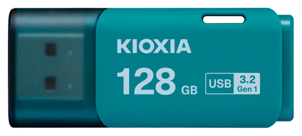 Kioxia LU301L128GG4 unidad flash USB 128 GB USB tipo A 3.2 Gen 1 (3.1 Gen 1) Azul