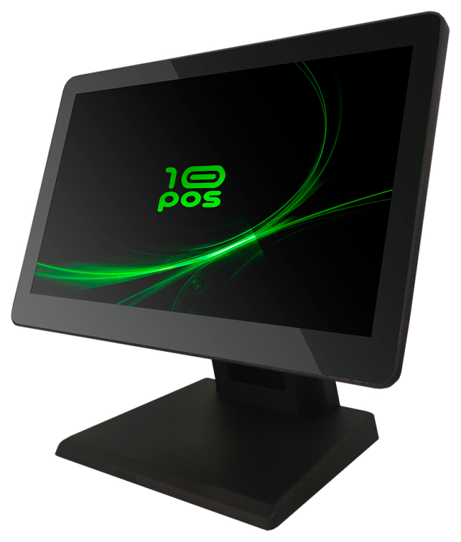 10POS 10T-16 J6412 2 GHz 39,6 cm (15.6") 1366 x 768 Pixeles Pantalla táctil Negro