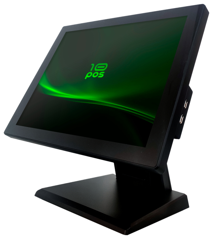 10POS 10T-15J64 J6412 2 GHz 38,1 cm (15") 1024 x 768 Pixeles Pantalla táctil Negro