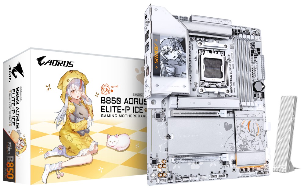 GIGABYTE B850 AORUS ELITE-P ICE Placa Base