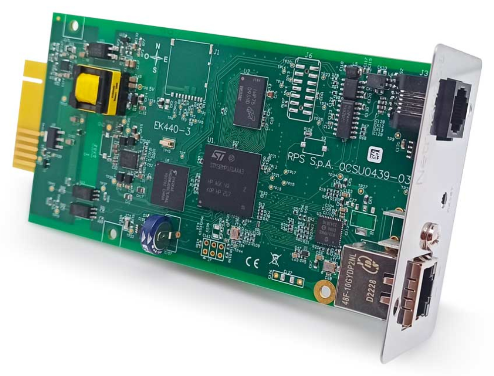 Riello NETMAN 208 adaptador y tarjeta de red Interno Ethernet 100 Mbit/s