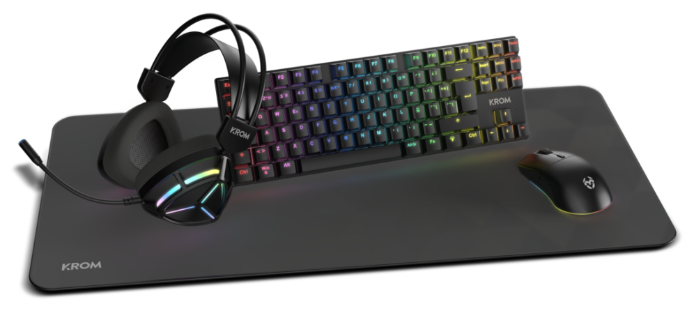 Krom Klass - Pack 4 en 1 RGB Negro