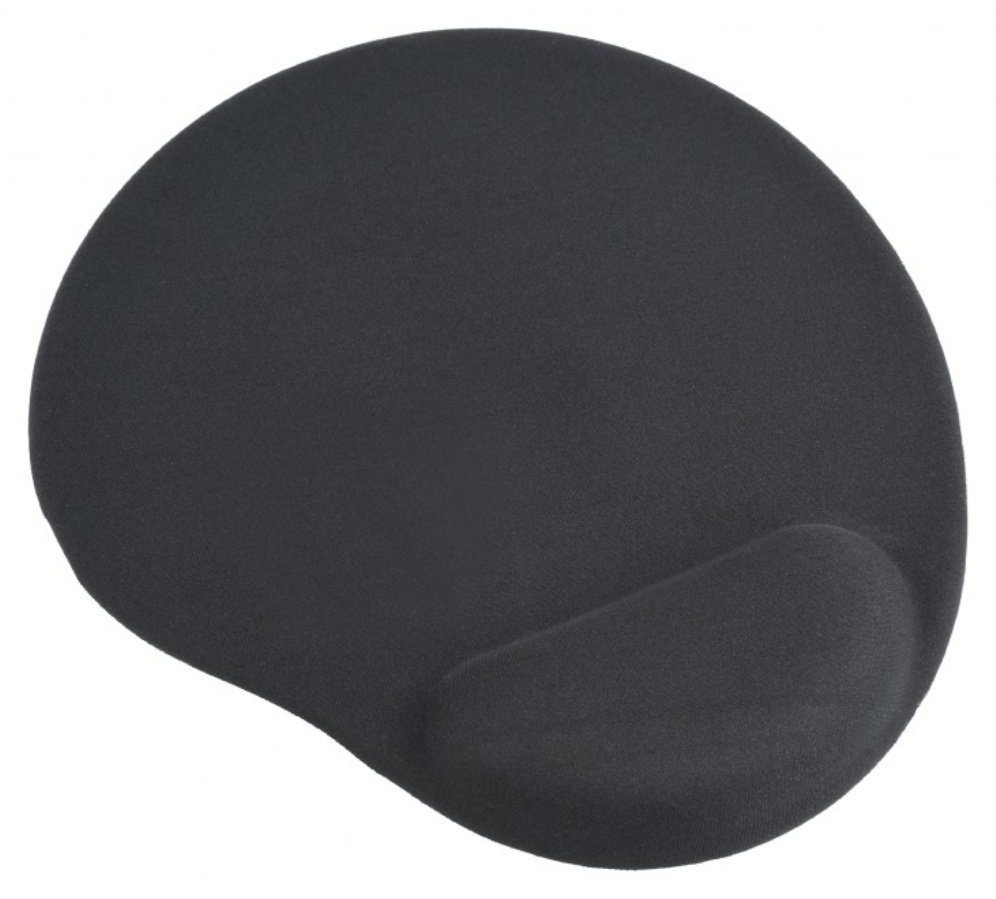 Gembird MP-GEL-BK alfombrilla para ratón Alfombrilla de ratón para juegos Negro