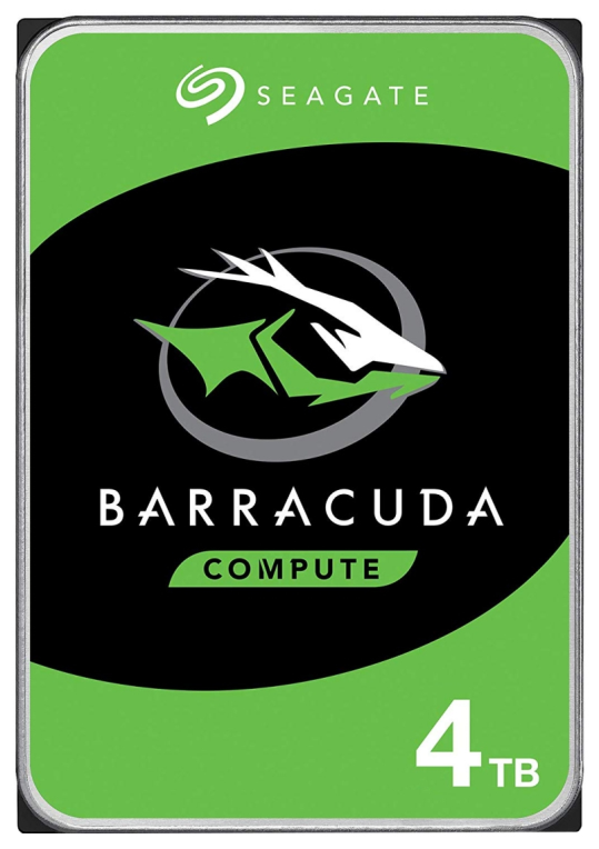 Seagate Barracuda ST4000DM004 disco duro interno 4 TB 5400 RPM 256 MB 3.5" Serial ATA III
