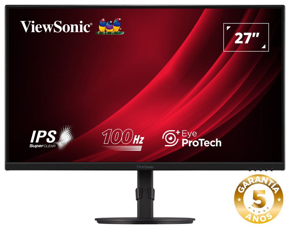 Viewsonic VG2708A-MHD pantalla para PC 68,6 cm (27") 1920 x 1080 Pixeles Full HD LED Negro
