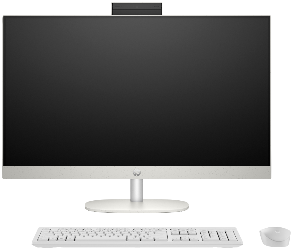 HP All-in-One 27-cr0090ns Intel® Core™ i5 i5-1335U 68,6 cm (27") 1920 x 1080 Pixeles PC todo en uno 16 GB DDR4-SDRAM 512 GB SSD FreeDOS Wi-Fi 6 (802.11ax) Blanco