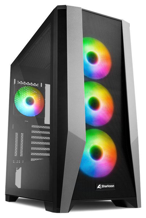Sharkoon ELITE SHARK TG7M RGB Negro