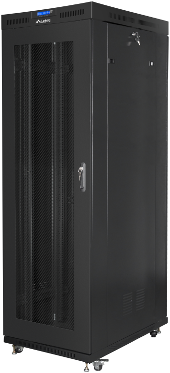 Lanberg FF01-8227-23BL armario rack 27U Rack o bastidor independiente Negro