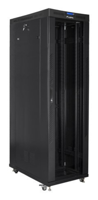 Lanberg FF01-6242-12BL armario rack 42U Rack o bastidor independiente Negro