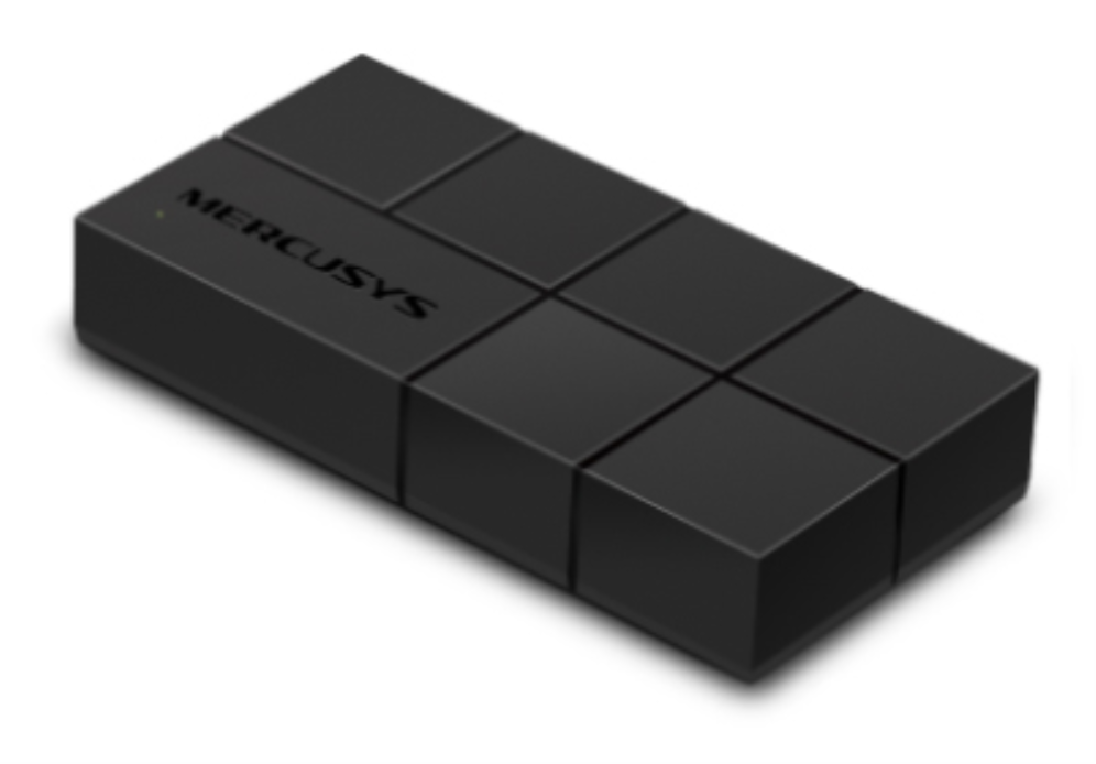 Mercusys MS108G switch No administrado Gigabit Ethernet (10/100/1000) Negro