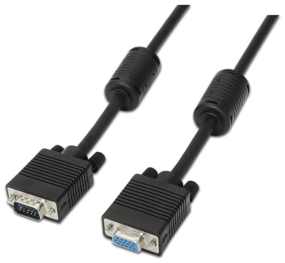 AISENS A113-0079 cable VGA 3 m VGA (D-Sub) Negro