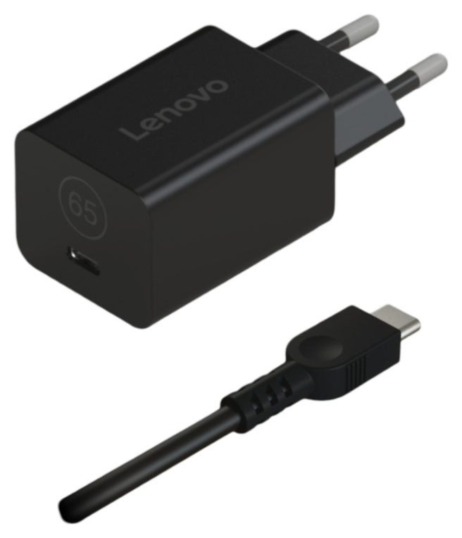 Lenovo 40AWGN65EU adaptador e inversor de corriente Interior Negro
