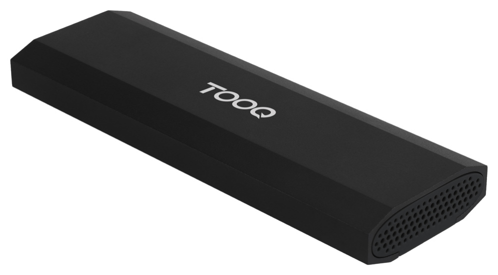 TooQ Caja Externa para SSD M.2 NVMe PICe, Negra