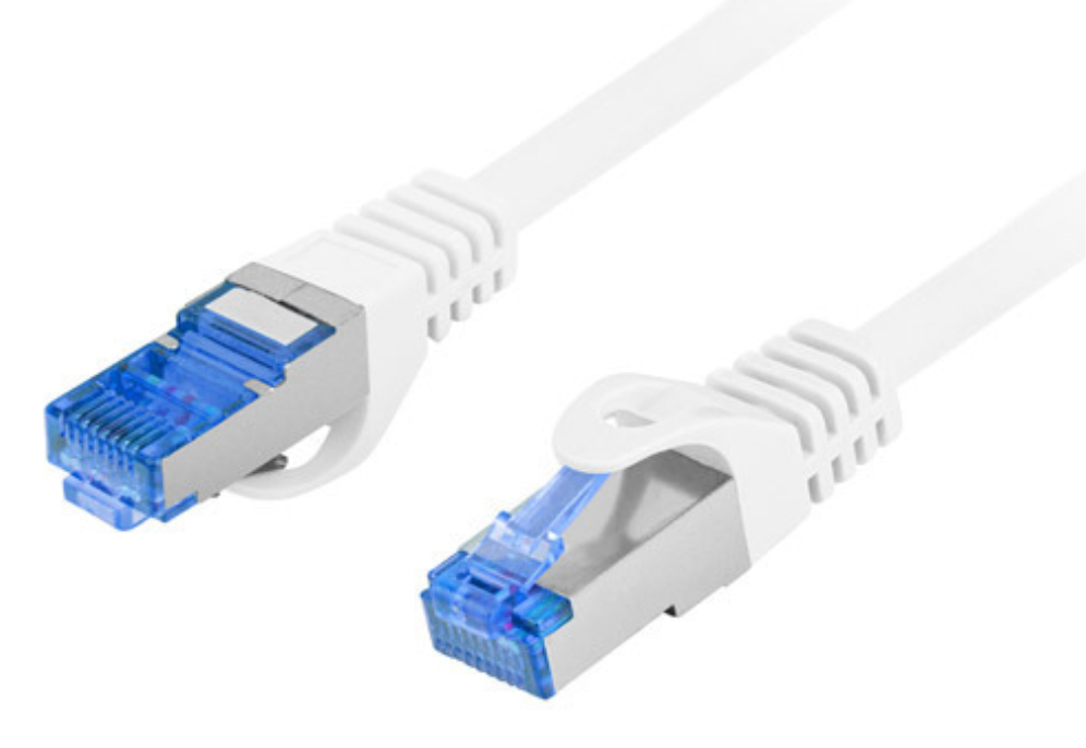 Lanberg PCF6A-10CC cable de red Blanco 5 m Cat6a S/FTP (S-STP)
