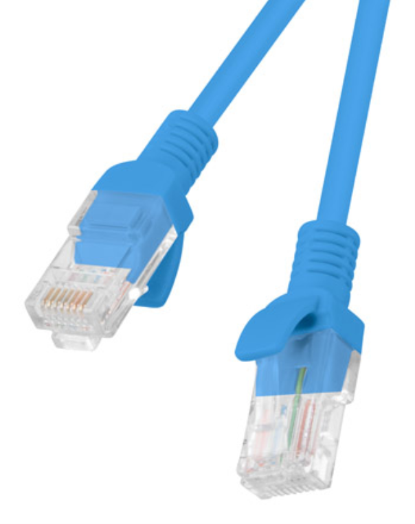 Lanberg PCU6-10CC-0100-B cable de red Azul 1 m Cat6 U/UTP (UTP)
