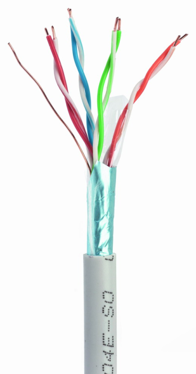 Gembird Cat5e, 305m cable de red Gris F/UTP (FTP)