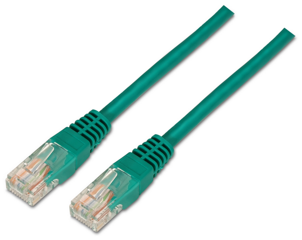 AISENS A135-0247 cable de red Verde 2 m Cat6 U/UTP (UTP)