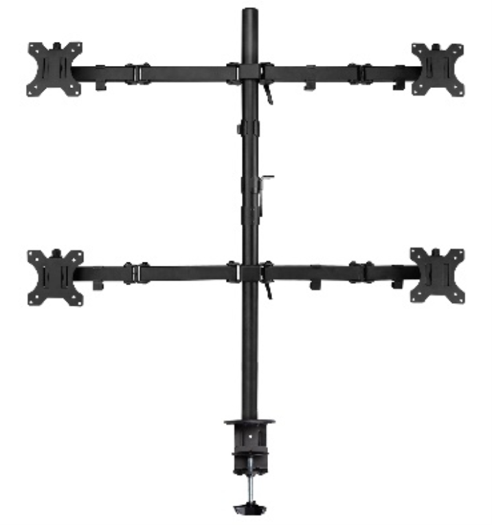 Ewent EW1514 soporte para monitor 81,3 cm (32") Escritorio Negro