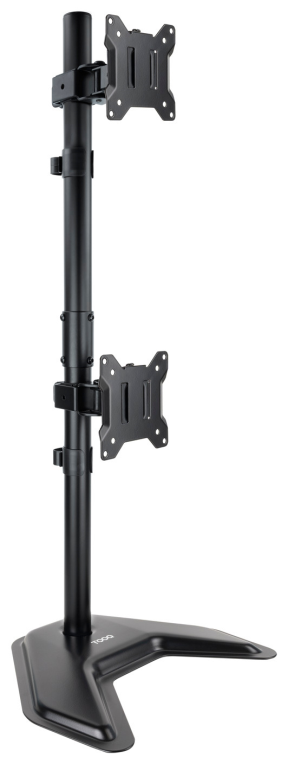 TooQ Soporte de mesa para 2 pantallas 17"-32" verticales
